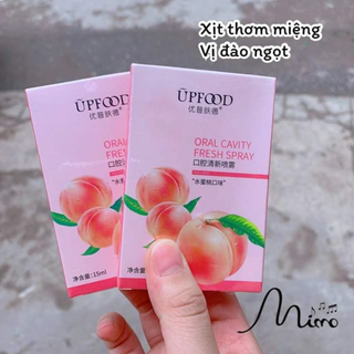 XỊT THƠM MIỆNG HƯƠNG ĐÀO - diệt khuẩn , đánh bay tất cả các mùi hôi
