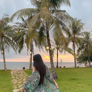 Sét ba chi tiết đi biển nữ
