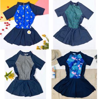 Váy bơi liền thân tay dài nữ