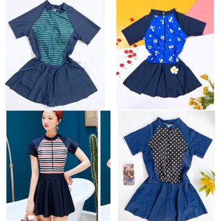 Váy bơi liền thân tay dài nữ