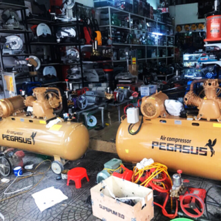 Máy nén khí 330 Lít, 220V, Áp 8, 4Hp, Pegasus Model TM-W-0.36/8 330L,