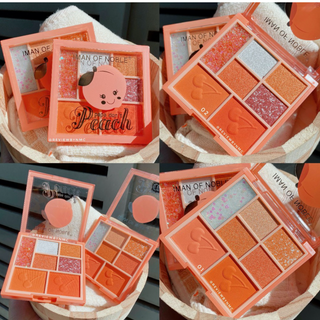 Phấn mắt nhũ kim tuyến iMan Peach 7 ô giá sỉ