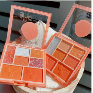 Phấn mắt nhũ kim tuyến iMan Peach 7 ô