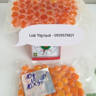 Lòng đỏ trứng muối loại 10gr/quả - Lốc 50 quả