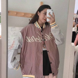 Áo khoác dù kiểu bomber form cánh dơi chất dù 2 lớp bao đẹp
