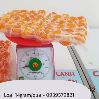 Lòng đỏ trứng muối loại 14gr/quả - Lốc 50 quả