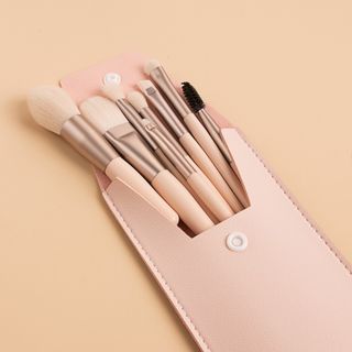 Bộ cọ bao da 8 món cute đẹp