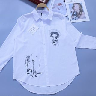 Sơ Mi Nữ Trắng ESTANO