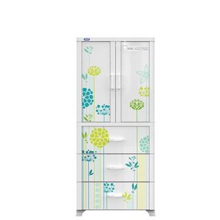 TỦ NHỰA WING 2 CÁNH – 3 NGĂN DUY TÂN – MÃ 1158