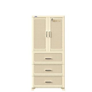 TỦ NHỰA WING 2 CÁNH – 3 NGĂN DUY TÂN – MÃ 1158