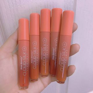 Set 5 Son kem Could Silk Cầu Vồng