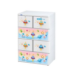 TỦ NHỰA TABI-KIDS II DUY TÂN 4 NGĂN – MÃ 1274/4