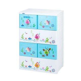 TỦ NHỰA TABI-KIDS II DUY TÂN 4 NGĂN – MÃ 1274/4