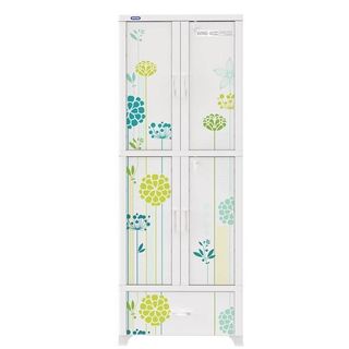 TỦ NHỰA WING 4 CÁNH – 1 NGĂN DUY TÂN – MÃ 1159