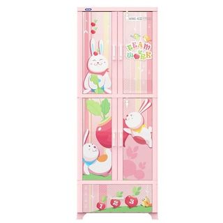 TỦ NHỰA WING 4 CÁNH – 1 NGĂN DUY TÂN – MÃ 1159