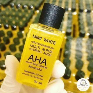 Serum Kích Trắng Da Mimi White AHA 30ml - Thái Lan