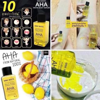 Serum Kích Trắng Da Mimi White AHA 30ml - Thái Lan
