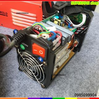 Máy hàn siêu nhỏ Weweld Mini siêu khoẻ MMA 200A DÂY HÀN LÕI ĐỒNG BẢO HÀNH 18T