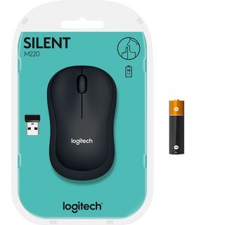 MOUSE KO DÂY LOGITECH SILENT M220 ( New nhắp chuột ko có tiếng ồn )