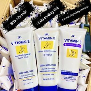 kem chống ngắng và make up vitamin e dạng tuýp