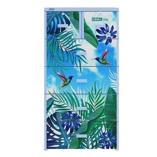 TỦ NHỰA MINA-L DUY TÂN 5 NGĂN – MÃ 915/5