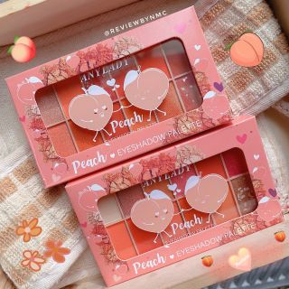 Phấn mắt 12 ô Any Lady Peach Cặp Tim