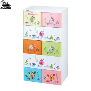 TỦ NHỰA TABI-KIDS II DUY TÂN 5 NGĂN – MÃ 1274/5