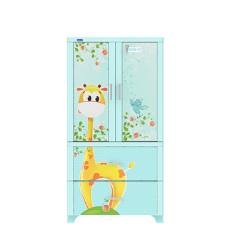 TỦ NHỰA WING 2 CÁNH – 2 NGĂN DUY TÂN – MÃ 727