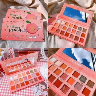 Bảng Phấn mắt đào 21 ô Any Lady Sweet Peach có nhũ sang trọng