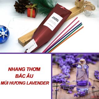 Nhang Thơm Mùi Hương Lavender - Hương thơm tinh dầu đốt thơm phòng,thơm quần áo , khử mùi, nhang sạch thư giãn giá sỉ