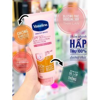 Sữa Dưỡng thể Vaseline 50x Thái Lan giá sỉ