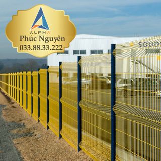 Hàng Rào Chấn Sóng Phi 4 Mắt 50mm*200M Mạ Kẽm Sơn Tĩnh Điện