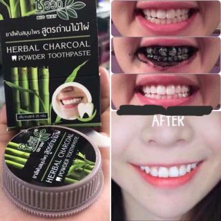 Kem Tẩy Trắng Răng Than Tre Hoạt Tính Herbal Charcoal Thái Lan giá sỉ