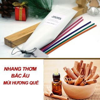 39 Cây Nhang Quế Sạch, Hoàn Toàn Tự Nhiên Hương thơm nhẹ nhàng, thoang thoảng, rất dễ chịu - Nhang Thơm Tinh Dầu giá sỉ