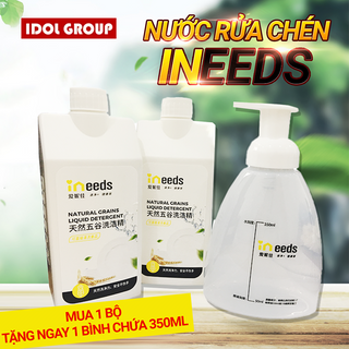 Bộ 2 Chai Nước Rửa Chén, Rửa Bát(1000ml), Siêu Đậm Đặc Gấp 10 lần , Thiên Nhiên, An Toàn Cho Da giá sỉ