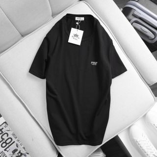 Áo thun nam cổ tròn cotton lạnh 100% thoáng mát,