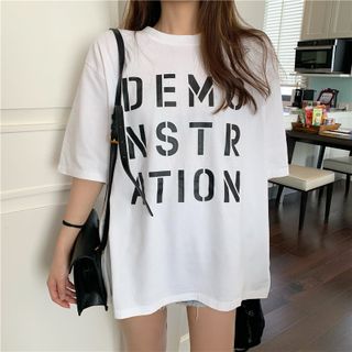 ÁO THUN TAY NGẮN FORM RỘNG DEMO