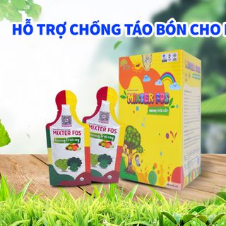 Mixter Fos hỗ trợ giảm táo bón cho bé (10 gói)