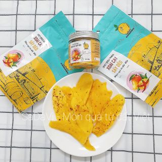 TRÁI CÂY SẤY DẺO GÓI 100G (NHIỀU VỊ): XOÀI, XOÀI CAY, BƯỞI, ỔI, NHO giá sỉ