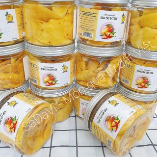TRÁI CÂY SẤY DẺO HŨ 200G - XOÀI/XOÀI CAY, BƯỞI, ỔI, NHO