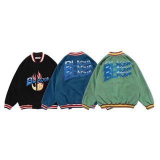 Áo khoác nhung kiểu bomber Blackair