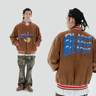 Áo khoác nhung kiểu bomber Blackair