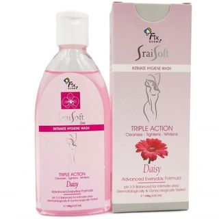 Gel Vệ Sinh Phụ Nữ Khử Mùi, Giữ Ẩm, Se Khít Fixderma Srai Soft Gel – Daisy (Hương Hoa Cúc) 100g