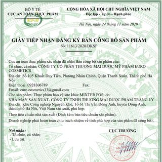 Mixter Fos giảm táo bón cho bé (loại 30 gói)