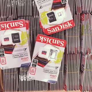 Thẻ Nhớ MicroSDHC SanDisk Ultra 32GB Upto 100MB/S 667x - bảo hành 60 tháng