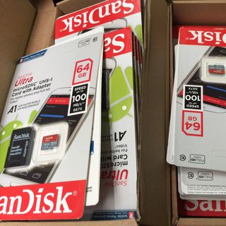 Thẻ Nhớ MicroSDHC SanDisk Ultra 32GB Upto 100MB/S 667x - bảo hành 60 tháng