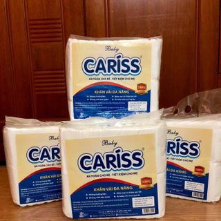 Khăn vải khô đa năng Baby Cariss 500 tờ/ túi