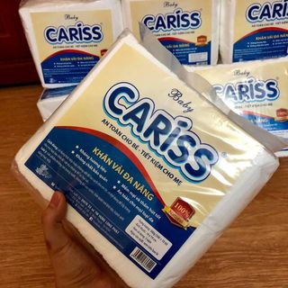 Khăn vải khô đa năng Baby Cariss 500 tờ/ túi