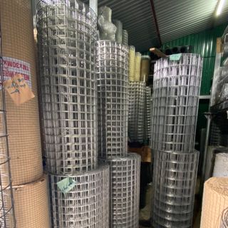 Lưới Thép Hàn dạng Cuộn Mạ Kẽm Dày 3Ly Mắt 10Cm Hàng Có Sẵn