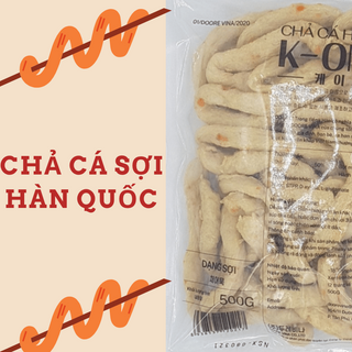 Chả cá Hàn Quốc dạng sợi